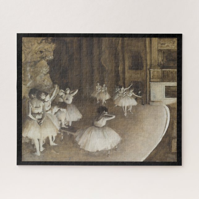 Puzzle "Répétition sur scène" par Edgar Degas (Horizontal)