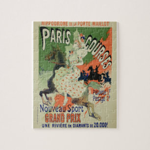 Puzzle Reproduction cours de Paris de publicité par