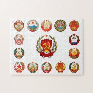 Puzzle Républiques de l'Union soviétique