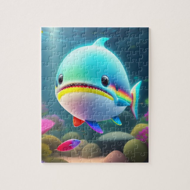 Puzzle Requin Mignon (Vertical)