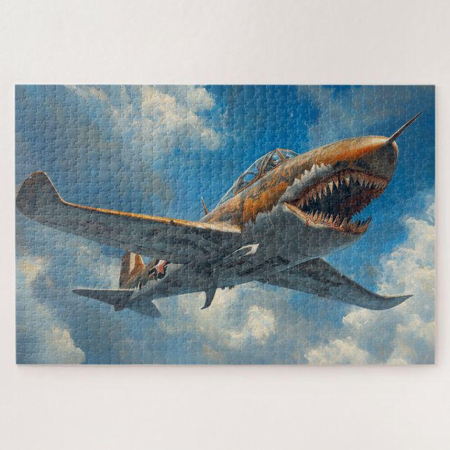 Puzzle Requin Plane (Horizontal)