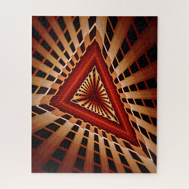 Puzzle Réseau d'Imaginaires 3D Conception graphique fract (Vertical)