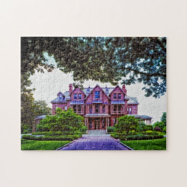 Puzzle Résidence du gouverneur Raleigh Caroline du Nord. (Horizontal)