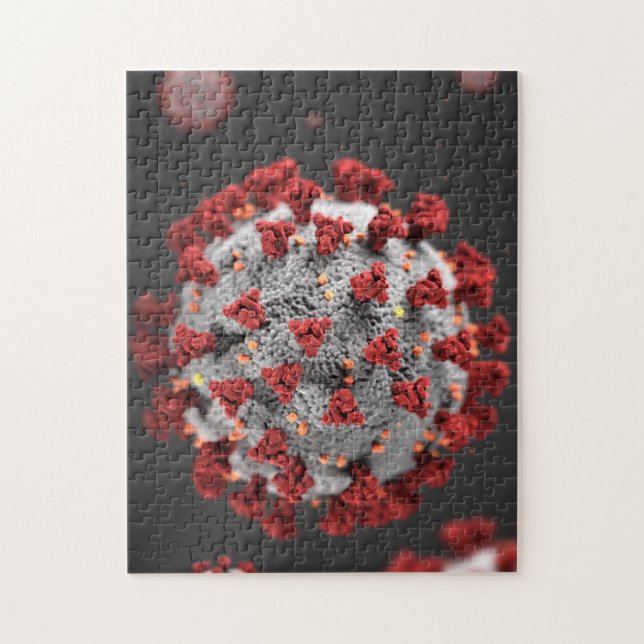 Puzzle Résoudre le casse-tête Covid-19 (Vertical)