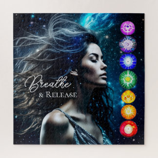 Puzzle Respirer et libérer | Belle Femme Ethérée