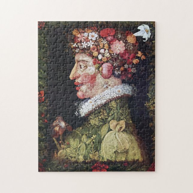 Puzzle Ressort (La Primavera) Giuseppe Arcimboldo (Vertical)