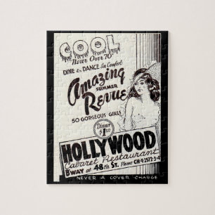 Puzzle Restaurant hollywoodien Cabaret des années 1930