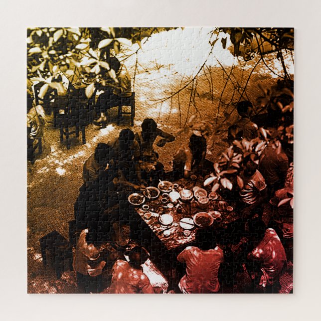 Puzzle Restaurant Vintage China Canton (Horizontal)