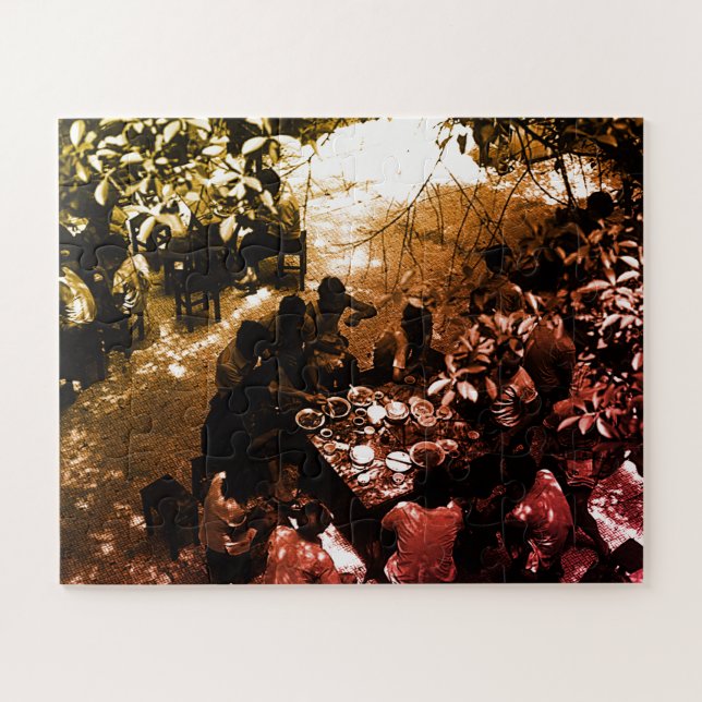 Puzzle Restaurant Vintage China Canton (Horizontal)