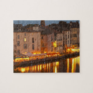 Puzzle Restaurants le long de la rivière l'Hérault. L'Hér