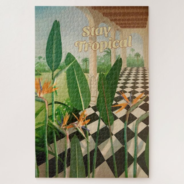Puzzle rester tropical (Vertical)