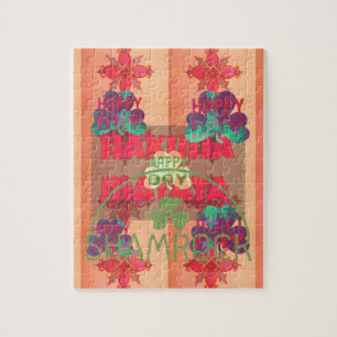 Puzzle Restez béni Bonne Saint Patrick Jour Hakuna Mata