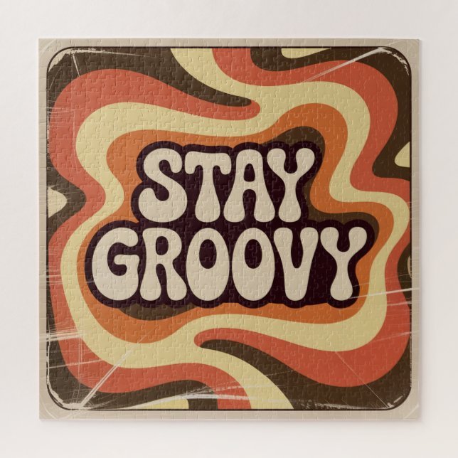 Puzzle Restez Groovy (Vertical)