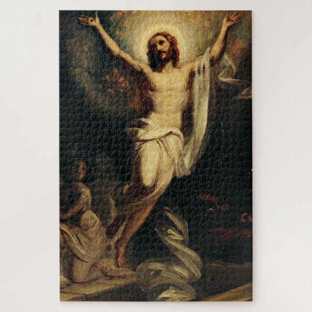 Puzzle Résurrection du Christ par Robert Wilhelm Ekman  (Vertical)