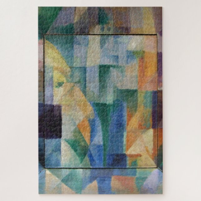 Puzzle Retarder les fenêtres de peinture Abstraite classi (Vertical)