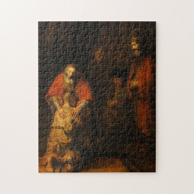 Puzzle Retour du fils prodigue par Rembrandt van Rijn (Vertical)