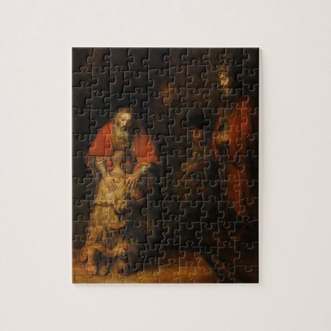 Puzzle Retour du fils prodigue par Rembrandt Van Rijn (Vertical)