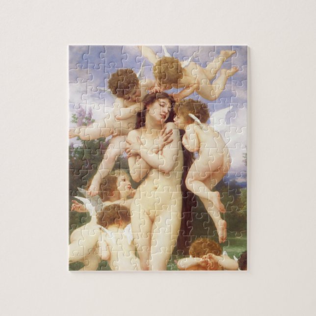 Puzzle Retour du Printemps (Le Printemps) de Bouguereau (Vertical)