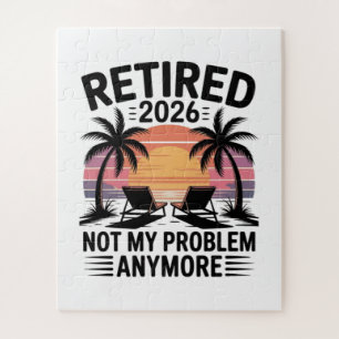 Puzzle Retraité 2026 plus mon problème