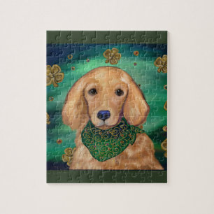Puzzle Retriever doré