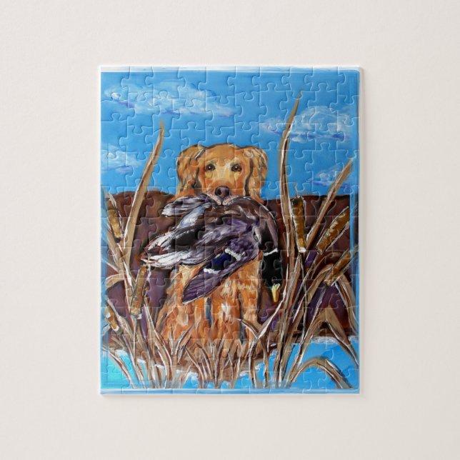PUZZLE RETRIEVER DORÉ (Vertical)