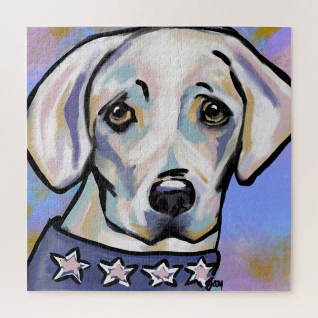 Puzzle Retriever du Labrador   (Vertical)