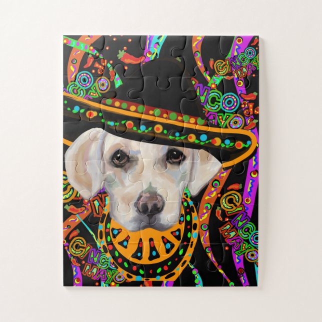 Puzzle Retriever du Labrador   (Vertical)