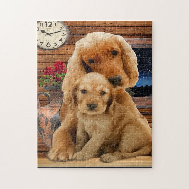 Puzzle Retriever du Labrador (Vertical)
