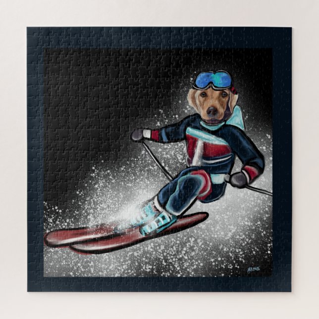 PUZZLE RÉTRIEVER DU LABRADOR  (Vertical)