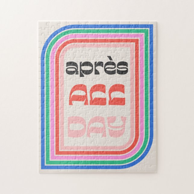 Puzzle rétro après toute la journée (Vertical)