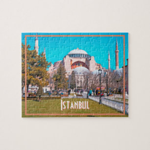 Puzzle Retro Istanbul : Sainte-Sophie