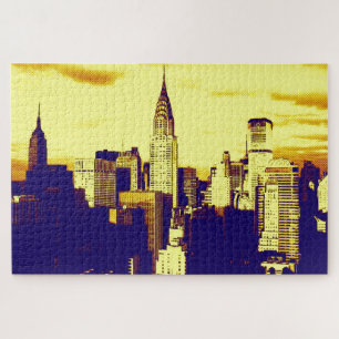 Puzzle Retro Pop Art New York