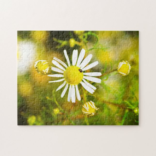 Puzzle Rêve de fleurs jaunes (Horizontal)