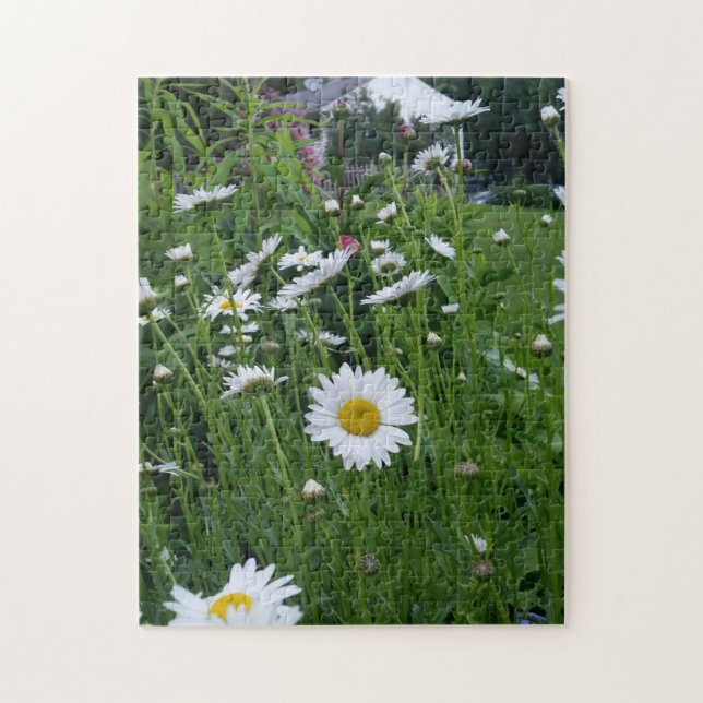 Puzzle rêve du champ de marguerite (Vertical)