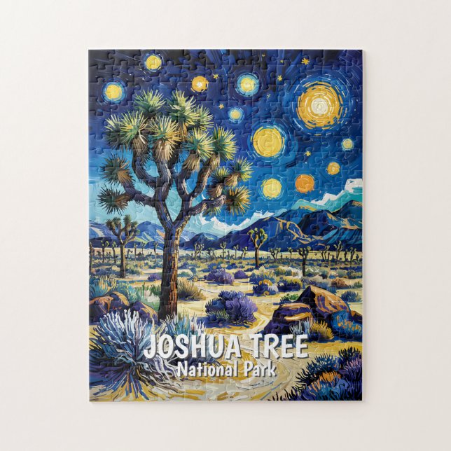 Puzzle Rêve Moderne Joshua Tree Désert Mojave Randonnée (Vertical)