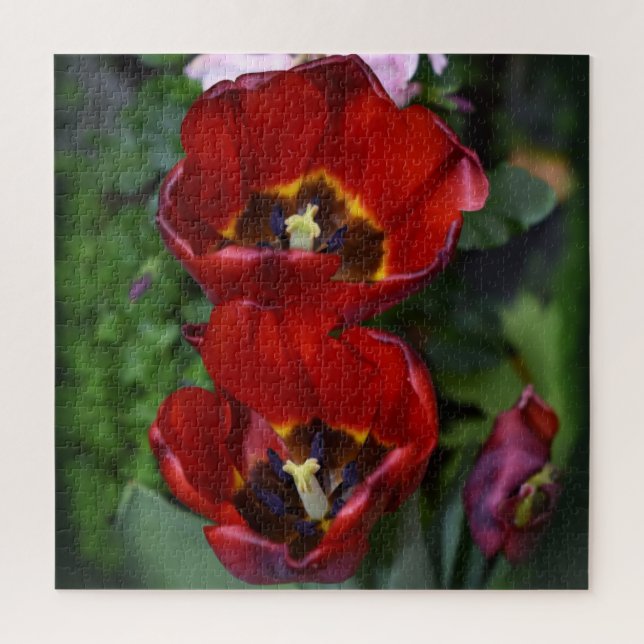 Puzzle Réveil du printemps, Tulipes (Vertical)