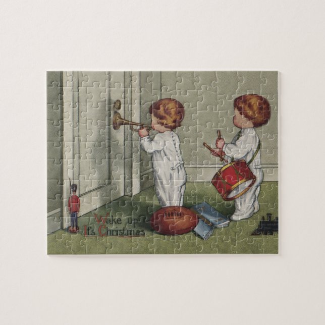 Puzzle Réveillez-vous son joli enfant de Noël (Horizontal)