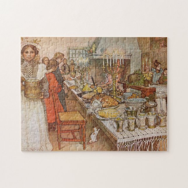 Puzzle Réveillon de Noël Carl Larsson (Horizontal)