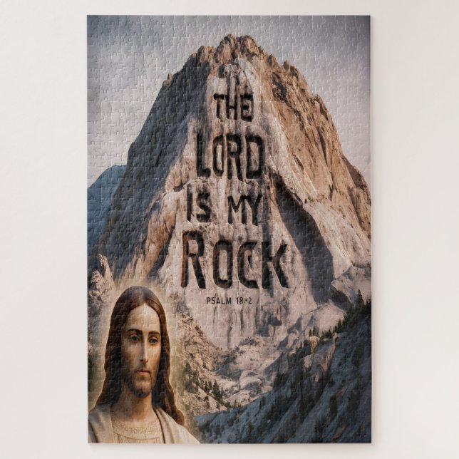 Puzzle Révélation divine : Le Seigneur est mon roc (Vertical)