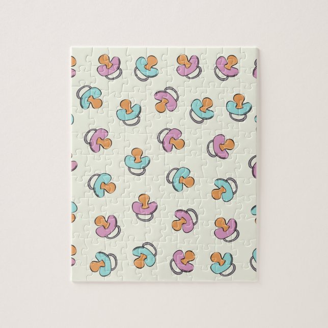 Puzzle Révélation du genre de Pacificateur Baby shower mi (Vertical)