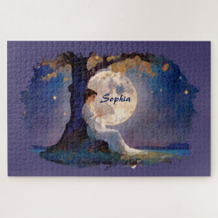 Puzzle Rêveur au Clair de Lune - Ciel Nocturne Serein