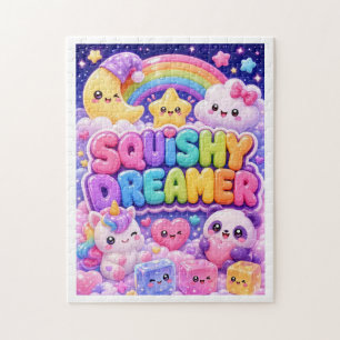 Puzzle Rêveur Squishy Mignon Licorne Panda Lune Kawaii