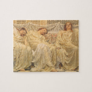 Puzzle Rêveurs par Albert Joseph Moore, Art victorien