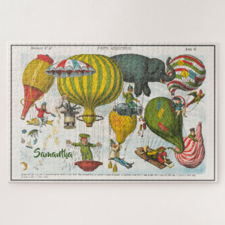 Puzzle Revue aérostatique (1878) par Augusto Grossi Nom