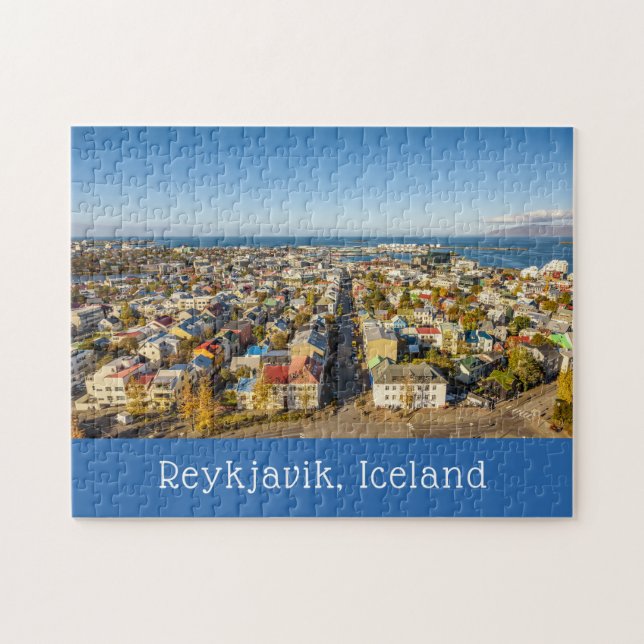 Puzzle Reykjavik Islande (Horizontal)