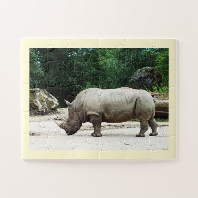 Puzzle Rhino (Horizontal)