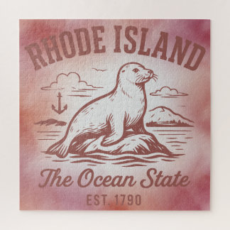 Puzzle Rhode Island l'État de l'Île