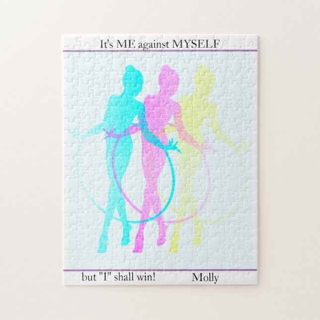 Puzzle Rhythmic Gymnastics Reflections Me, Myself & I   (Vertical)