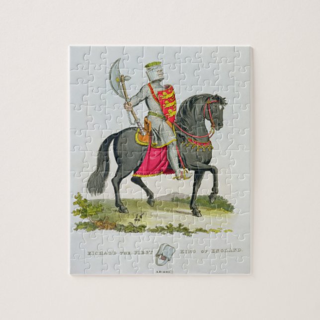Puzzle Richard I, roi d'Angleterre (1157-99), 1194, de ' (Vertical)