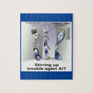 Puzzle Rick London Funny Silverware Police